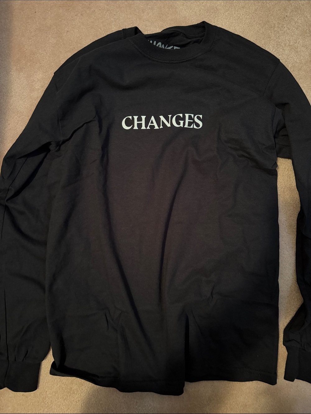 Justin Bieber Changed Long sleeve tee